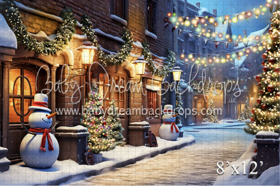 2025 STUDIO Snowman Scene
